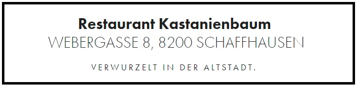 Restaurant Kastanienbaum Schaffhausen